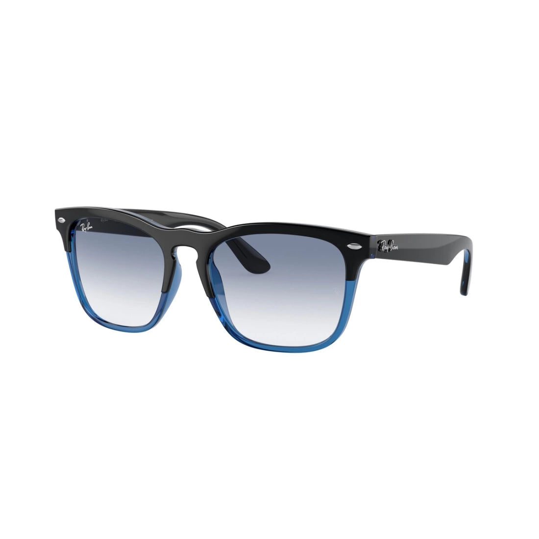 OCCHIALI DA SOLE UNISEX RAY-BAN RB 4487 STEVE 663219 NERO SU BLU