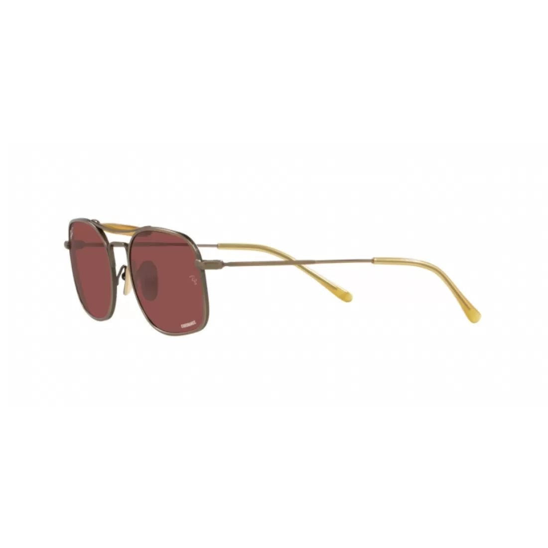 UNISEX SUNGLASSES RAY-BAN RB 8062 - 9207AL ANTIQUE GOLD DEMI GLOSS 