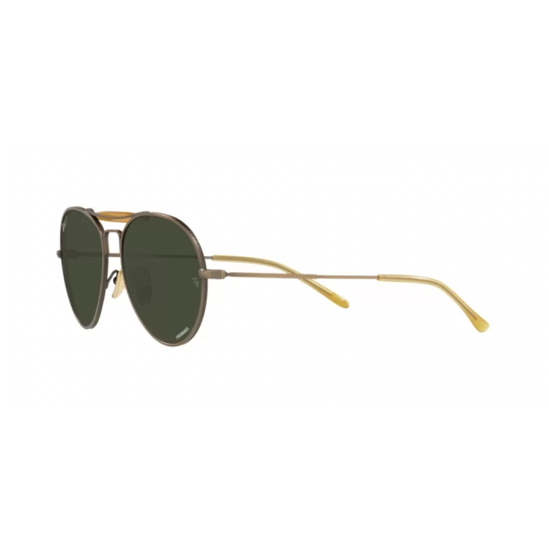 UNISEX SUNGLASSES RAY-BAN RB 8063 - 9207P1 ANTIQUE GOLD DEMI GLOSS 