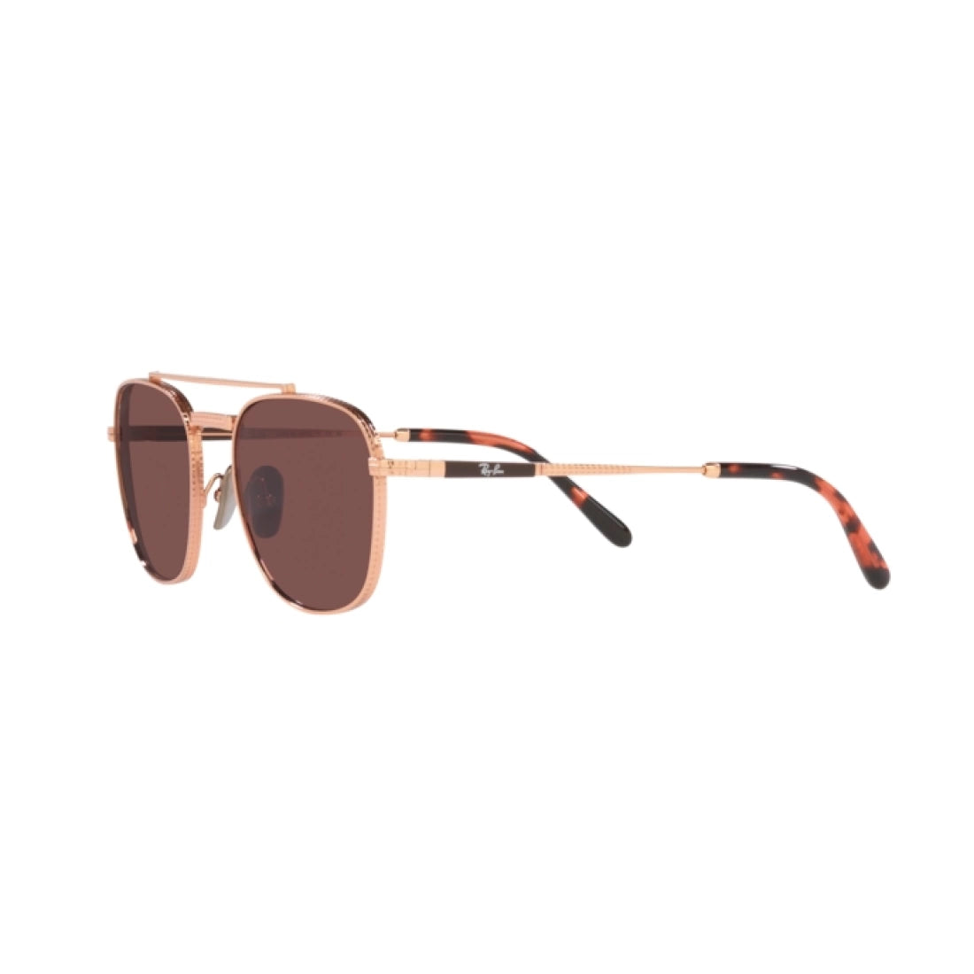 UNISEX SUNGLASSES RAY-BAN RB 8258 FRANK II TITANIUM 3140AF ROSE GOLD CALIBER 51 
