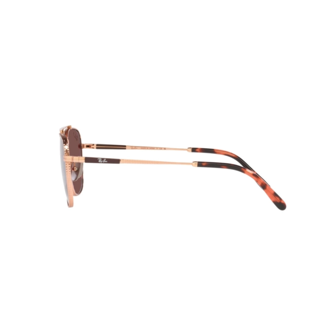 UNISEX SUNGLASSES RAY-BAN RB 8258 FRANK II TITANIUM 3140AF ROSE GOLD SIZE 54 