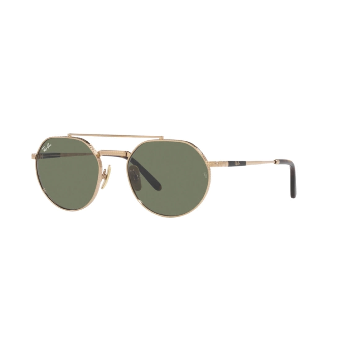 UNISEX SUNGLASSES RAY-BAN RB 8265 JACK II TITANIUM 313852 GOLD CALIBER 51 