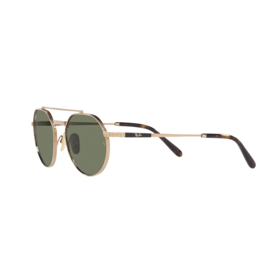 UNISEX SUNGLASSES RAY-BAN RB 8265 JACK II TITANIUM 313852 GOLD CALIBER 51 