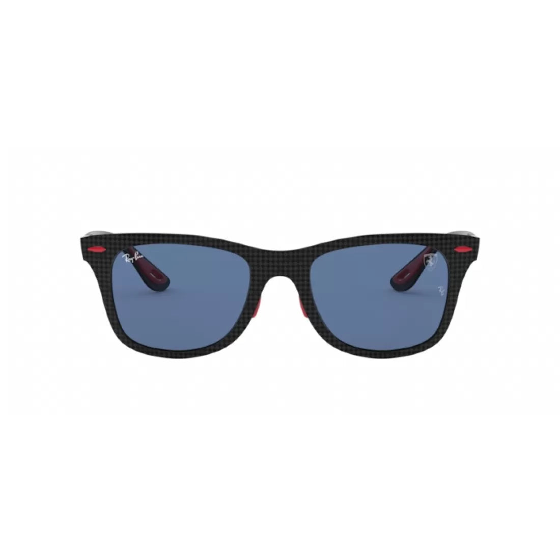 UNISEX SUNGLASSES RAY-BAN RB 8395M - F05580 MAT CARBON MAT ALLUTEX RED 