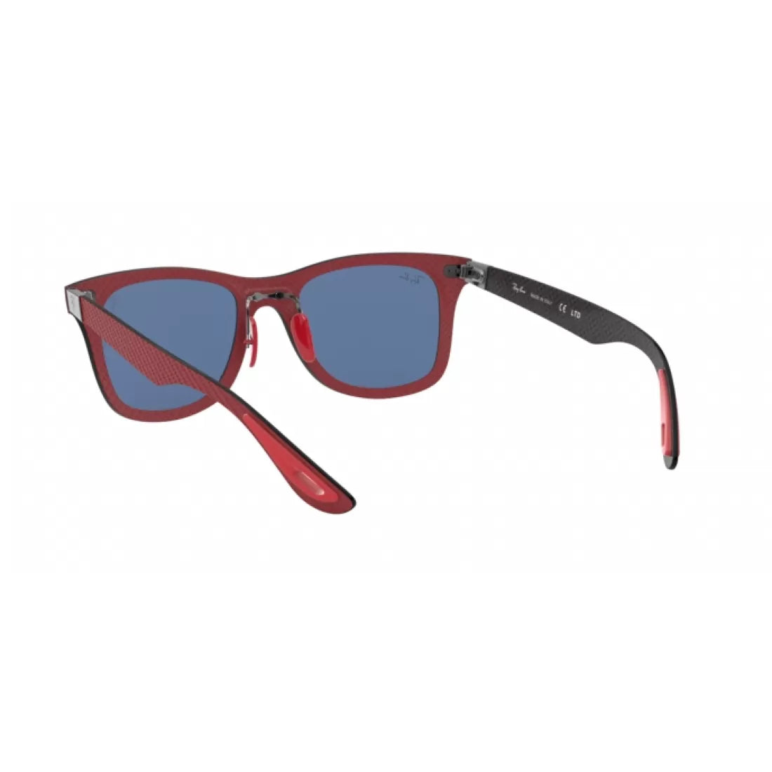 UNISEX SUNGLASSES RAY-BAN RB 8395M - F05580 MAT CARBON MAT ALLUTEX RED 