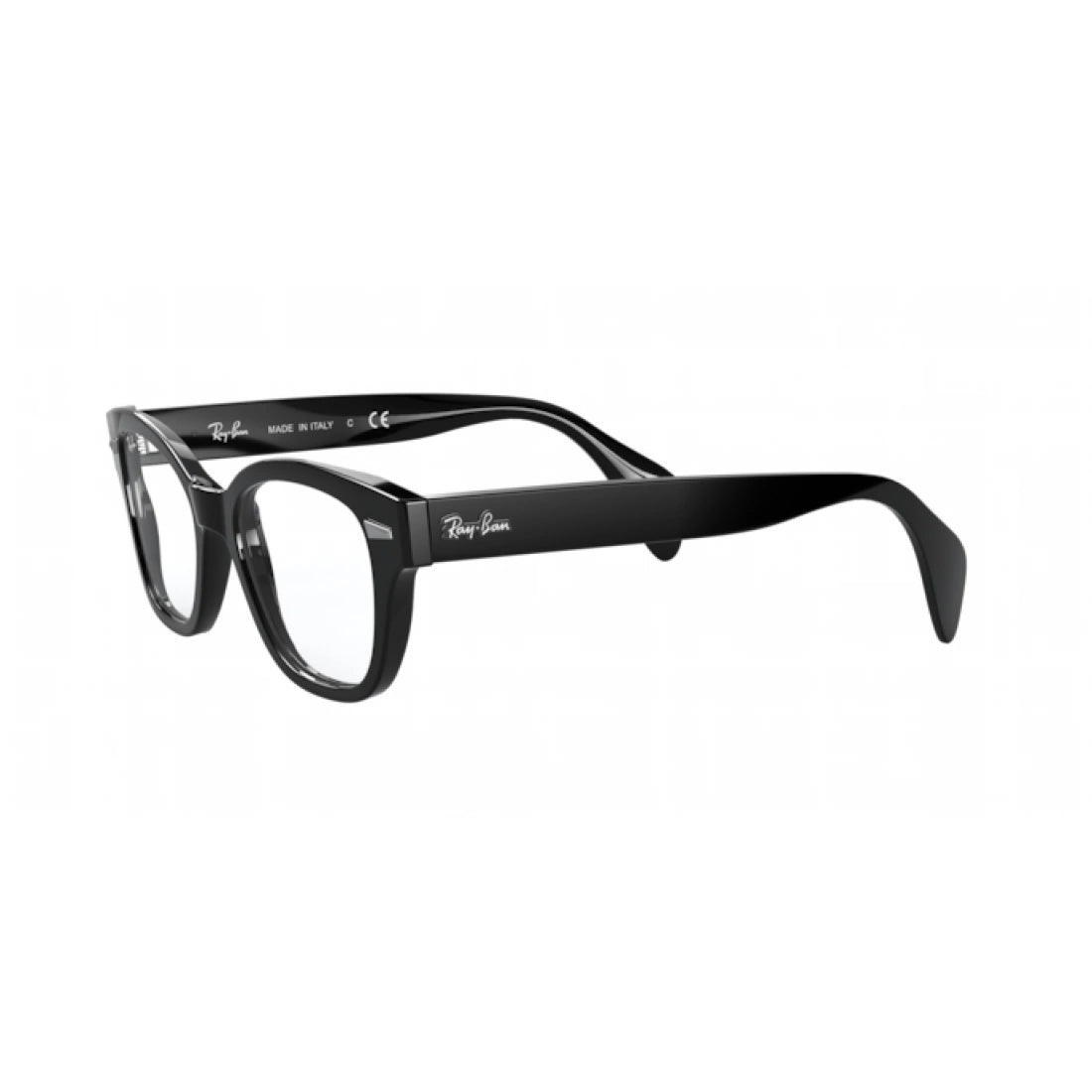 UNISEX EYEGLASSES RAY-BAN RX 0880 - 2000 BLACK CALIBER 52 