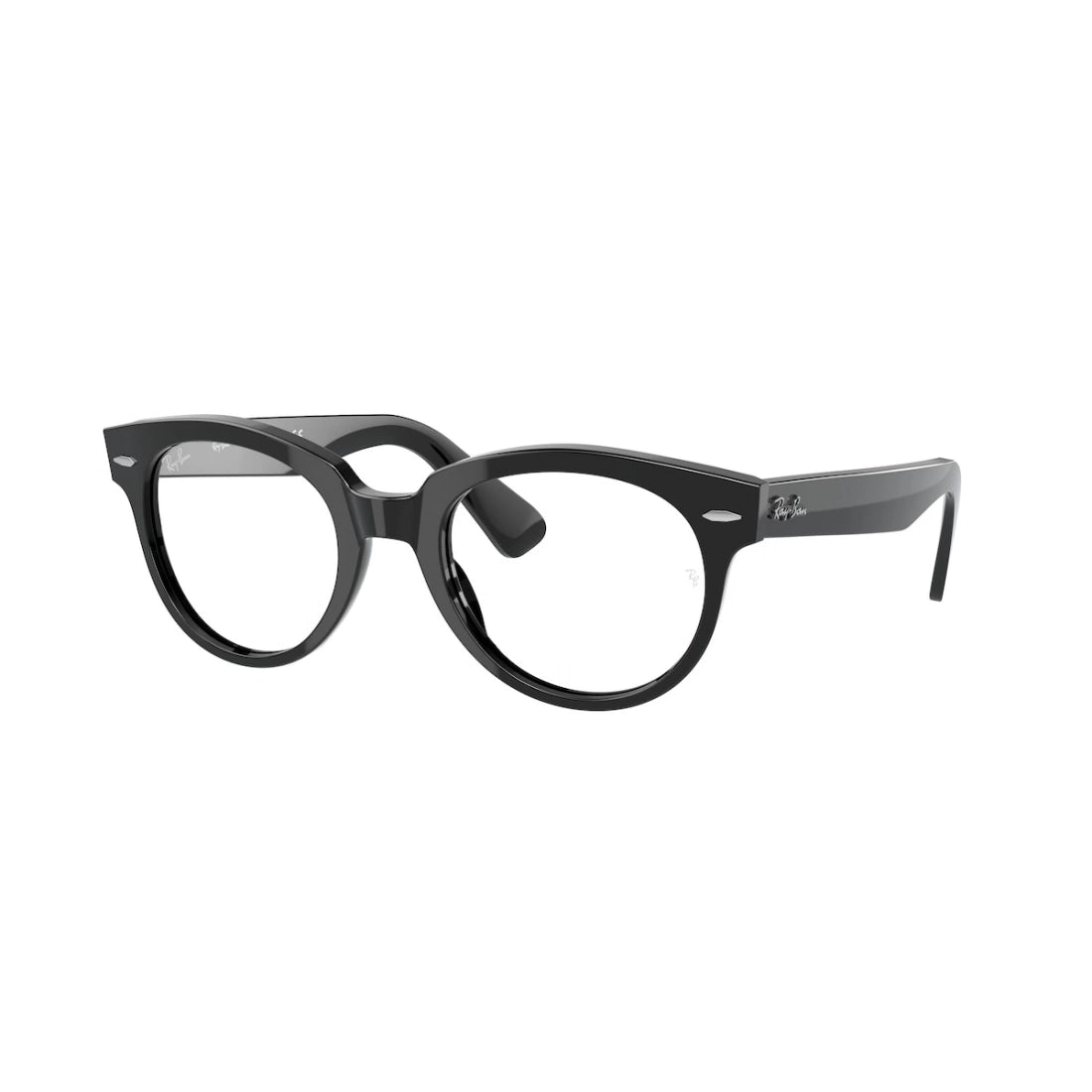 UNISEX EYEGLASSES RAY-BAN RX 2199V - 2000 BLACK CALIBER 48 