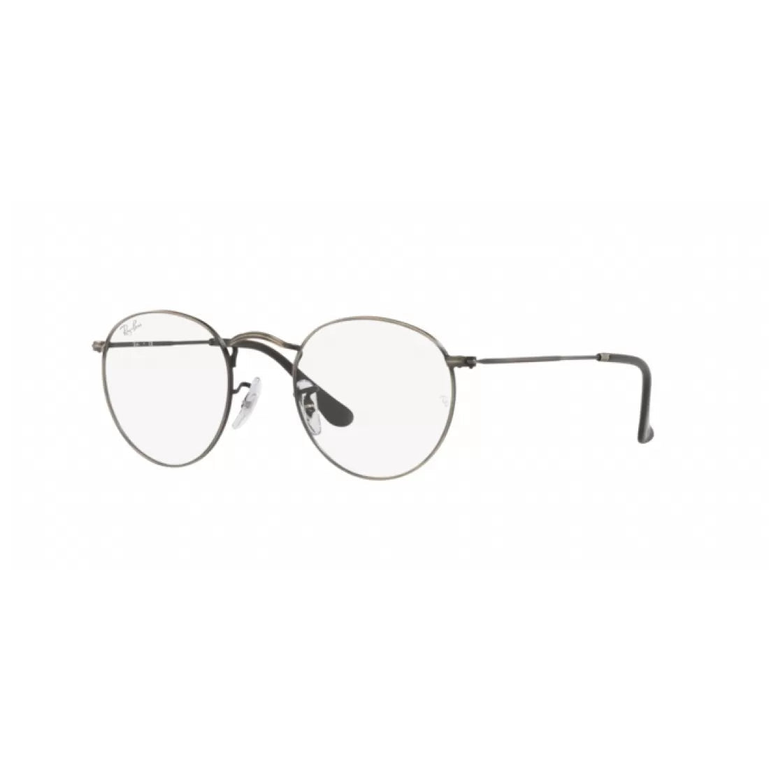 UNISEX EYEGLASSES RAY-BAN RX 3447V ROUND METAL 3118 ANTIQUE GUNMETAL CALIBER 50 