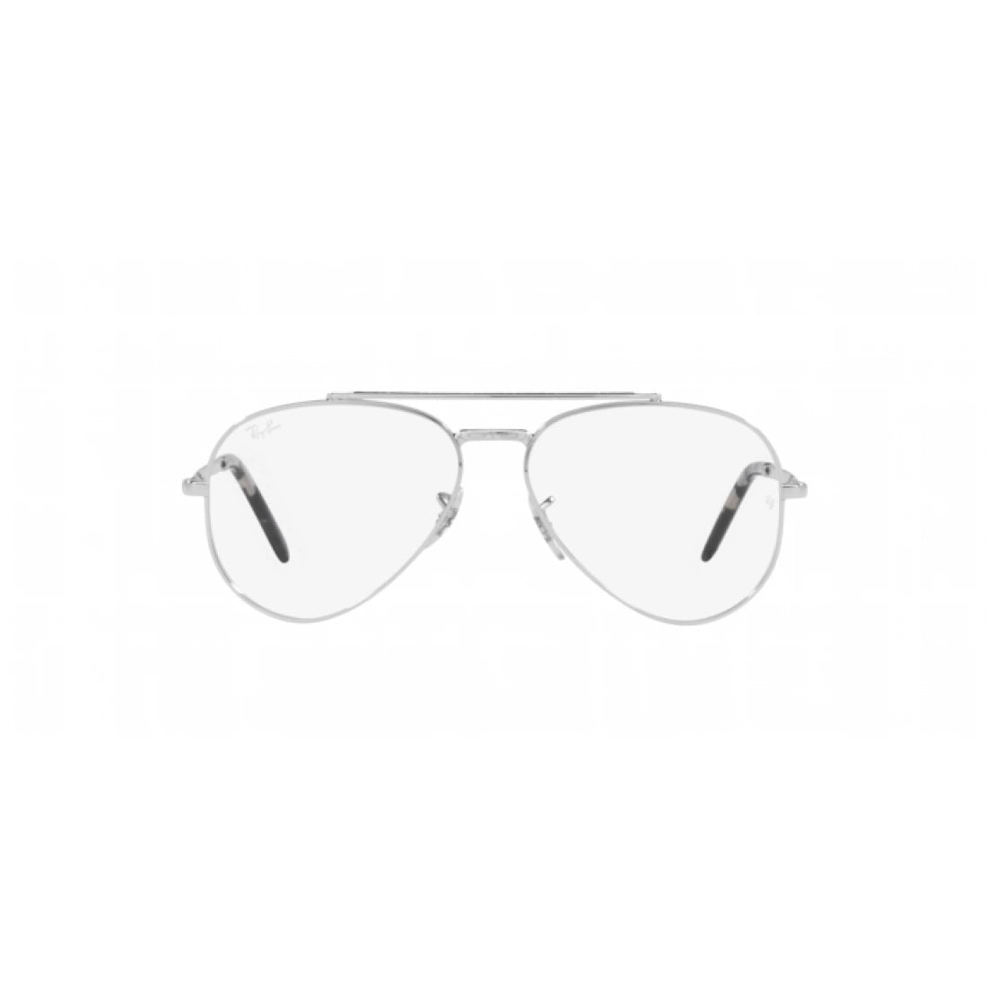 UNISEX EYEGLASSES RAY-BAN RX 3625V NEW AVIATOR 2501 SILVER CALIBER 58 