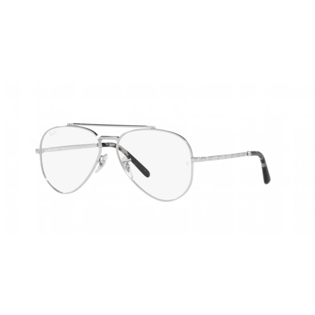 UNISEX EYEGLASSES RAY-BAN RX 3625V NEW AVIATOR 2501 SILVER CALIBER 58 