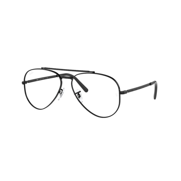 OCCHIALE DA VISTA UNISEX RAY-BAN RX 3625V NEW AVIATOR 2509 NERO CALIBRO 55
