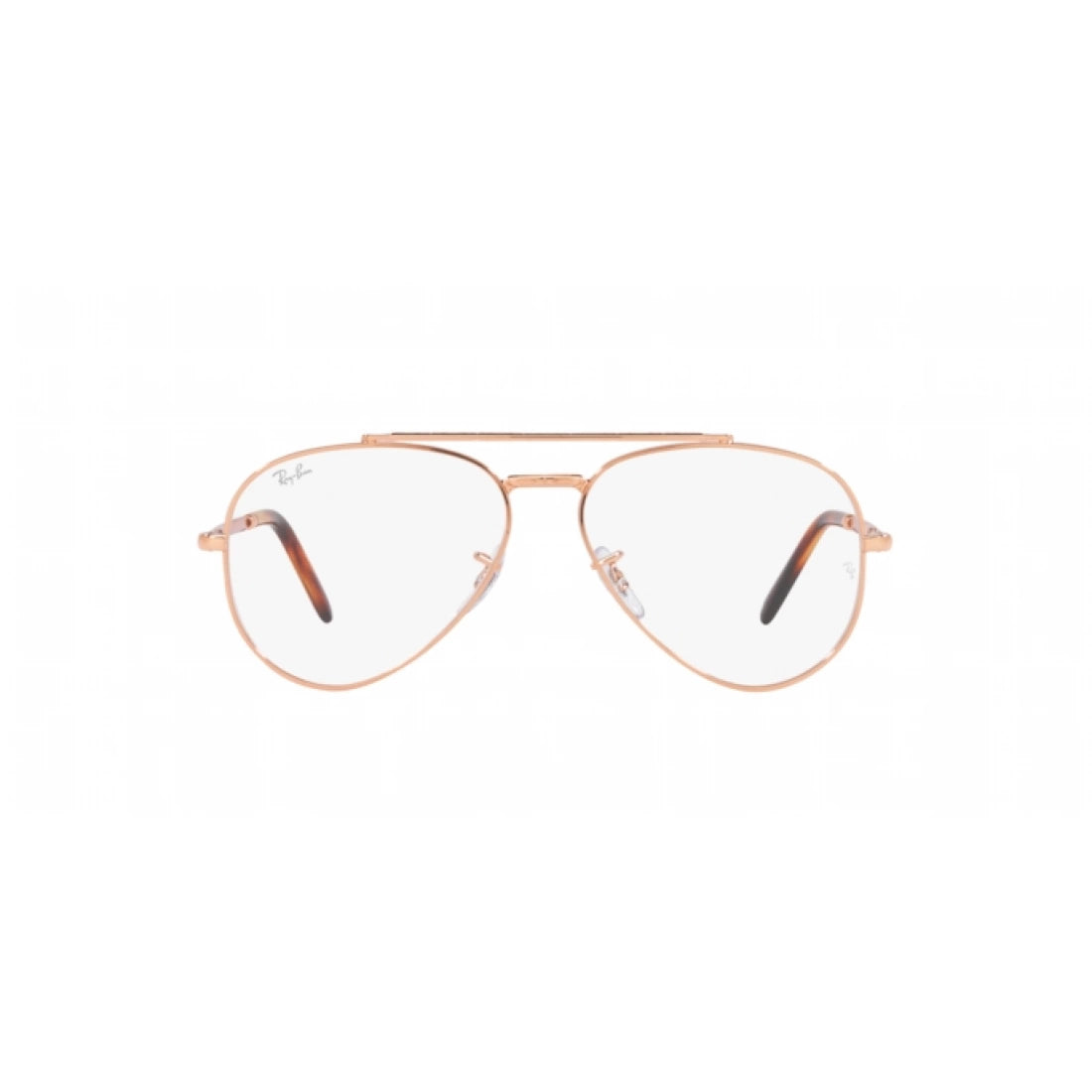 UNISEX EYEGLASSES RAY-BAN RX 3625V NEW AVIATOR 3094 ROSE GOLD SIZE 55 