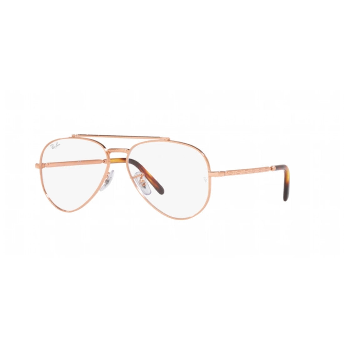 UNISEX EYEGLASSES RAY-BAN RX 3625V NEW AVIATOR 3094 ROSE GOLD SIZE 55 