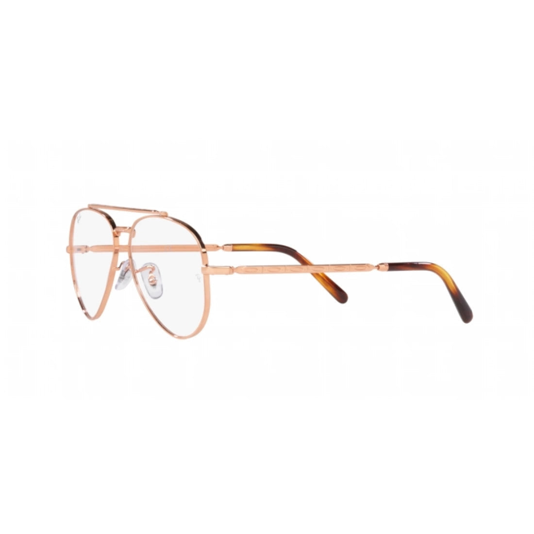 UNISEX EYEGLASSES RAY-BAN RX 3625V NEW AVIATOR 3094 ROSE GOLD SIZE 58 