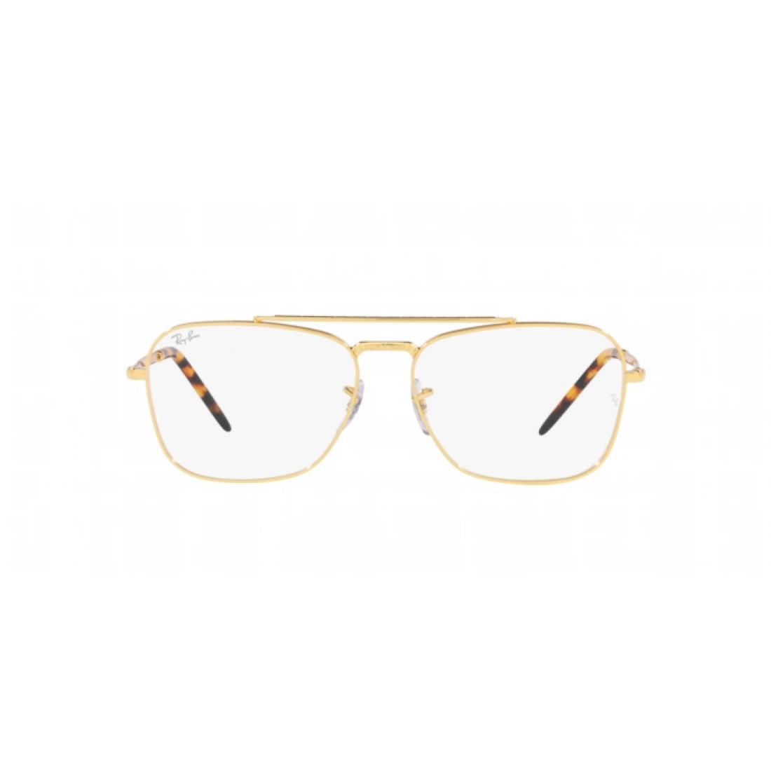 UNISEX EYEGLASSES RAY-BAN RX 3636V NEW CARAVAN 3086 GOLDEN LEGEND CALIBER 55 