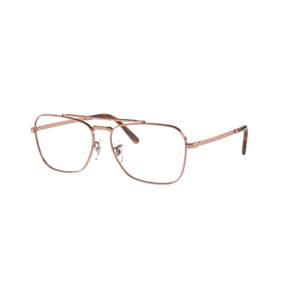 UNISEX EYEGLASSES RAY-BAN RX 3636V NEW CARAVAN 3094 ROSE GOLD SIZE 55 