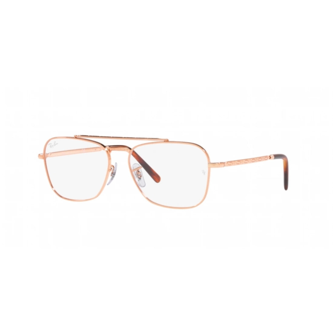 UNISEX EYEGLASSES RAY-BAN RX 3636V NEW CARAVAN 3094 ROSE GOLD SIZE 58 