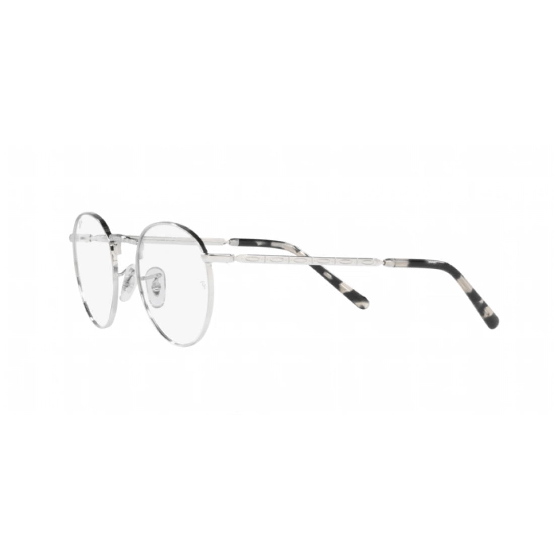 UNISEX EYEGLASSES RAY-BAN RX 3637V NEW ROUND 2501 SILVER CALIBER 50 