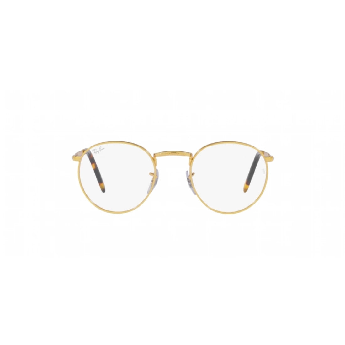 UNISEX EYEGLASSES RAY-BAN RX 3637V NEW ROUND 3086 GOLDEN LEGEND CALIBER 50 