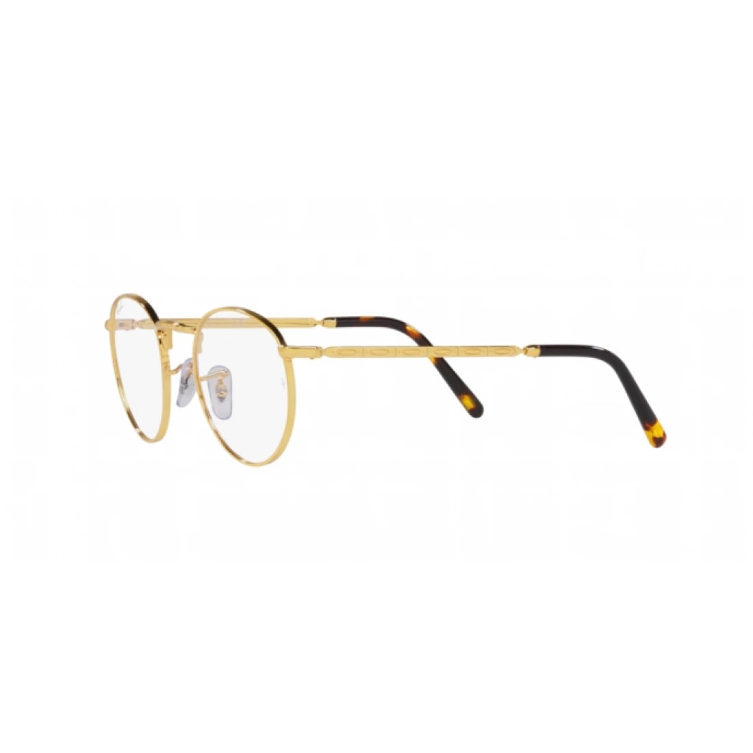UNISEX EYEGLASSES RAY-BAN RX 3637V NEW ROUND 3086 GOLDEN LEGEND CALIBER 50 