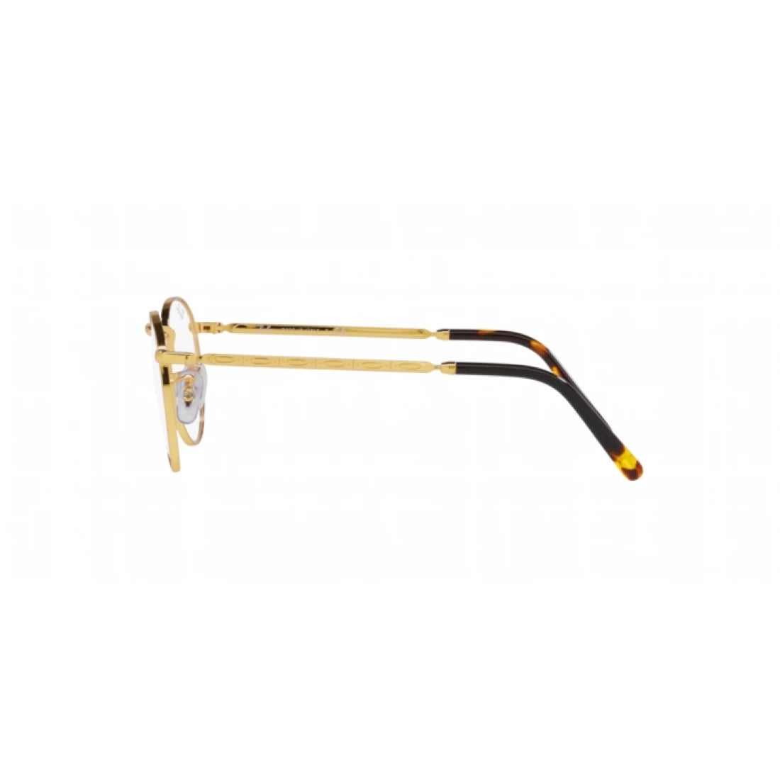 UNISEX EYEGLASSES RAY-BAN RX 3637V NEW ROUND 3086 GOLDEN LEGEND CALIBER 47 