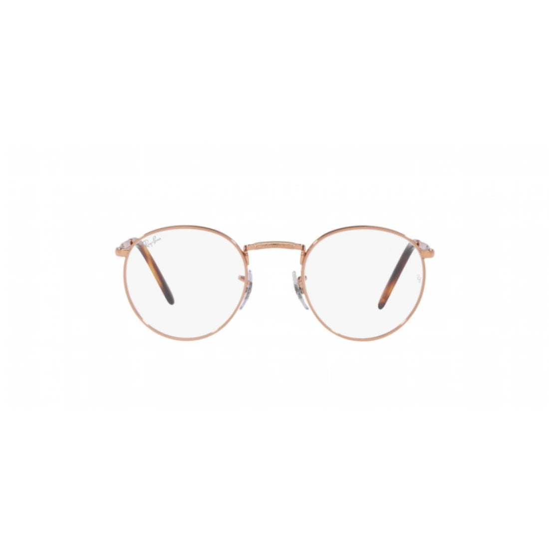 UNISEX EYEGLASSES RAY-BAN RX 3637V NEW ROUND 3094 ROSE GOLD SIZE 50 