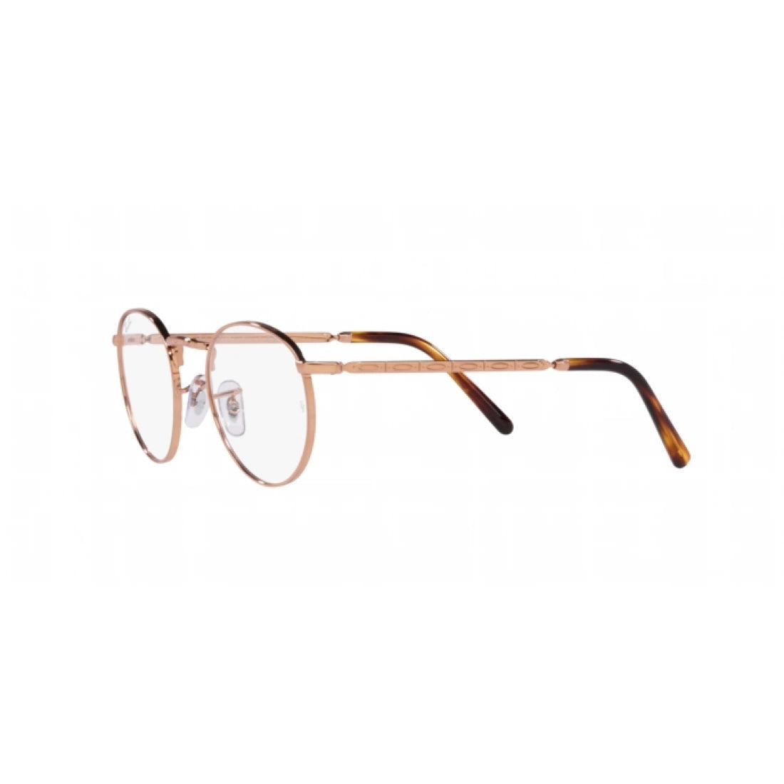 UNISEX EYEGLASSES RAY-BAN RX 3637V NEW ROUND 3094 ROSE GOLD SIZE 53 