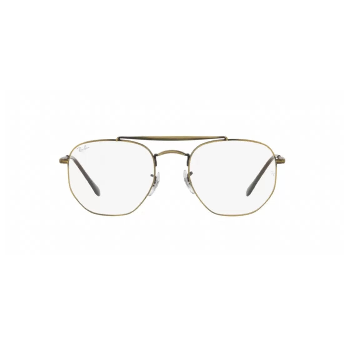 UNISEX EYEGLASSES RAY-BAN RX 3648V THE MARSHAL 3117 ANTIQUE GOLD CALI RO 51 