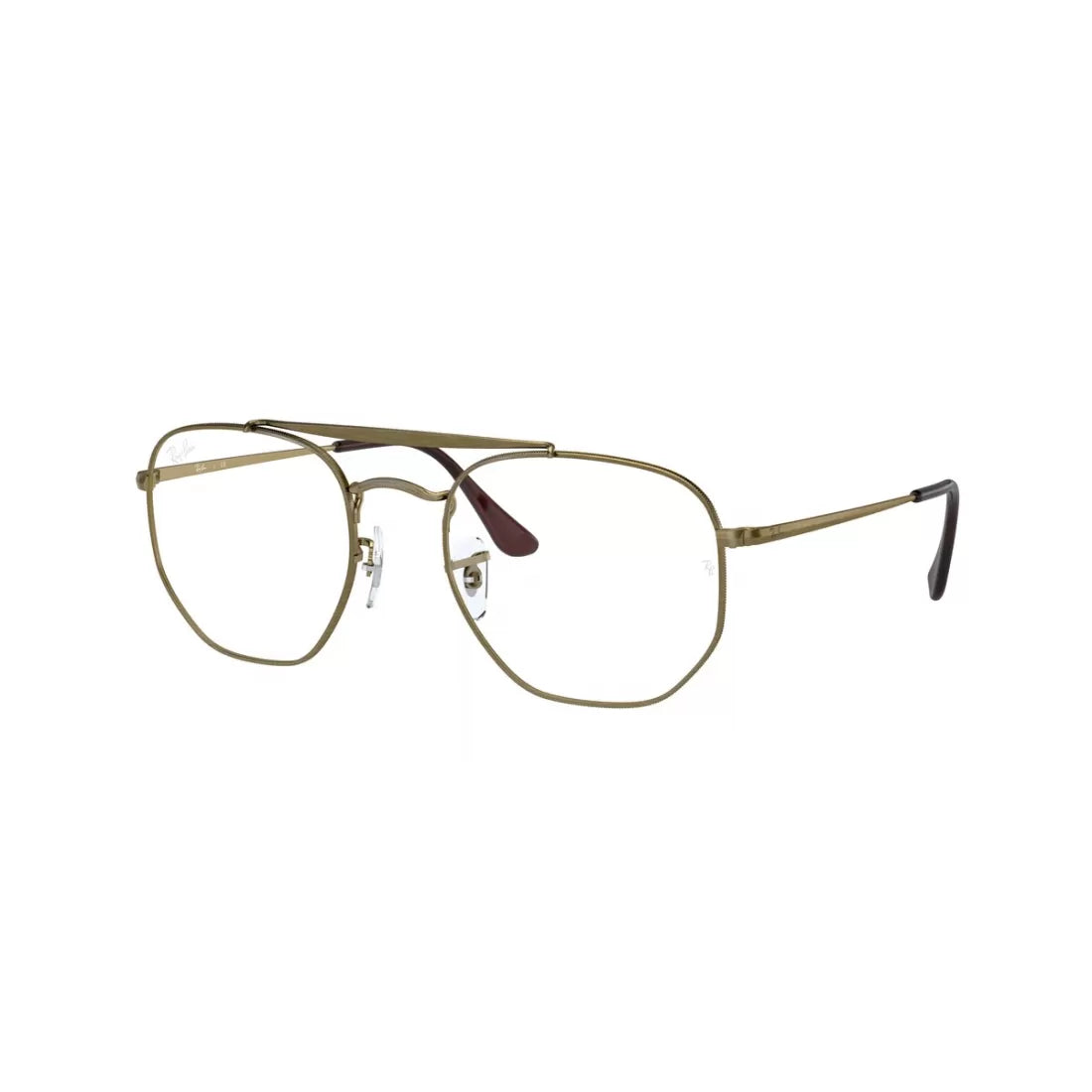 UNISEX EYEGLASSES RAY-BAN RX 3648V THE MARSHAL 3117 ANTIQUE GOLD CALI RO 54 