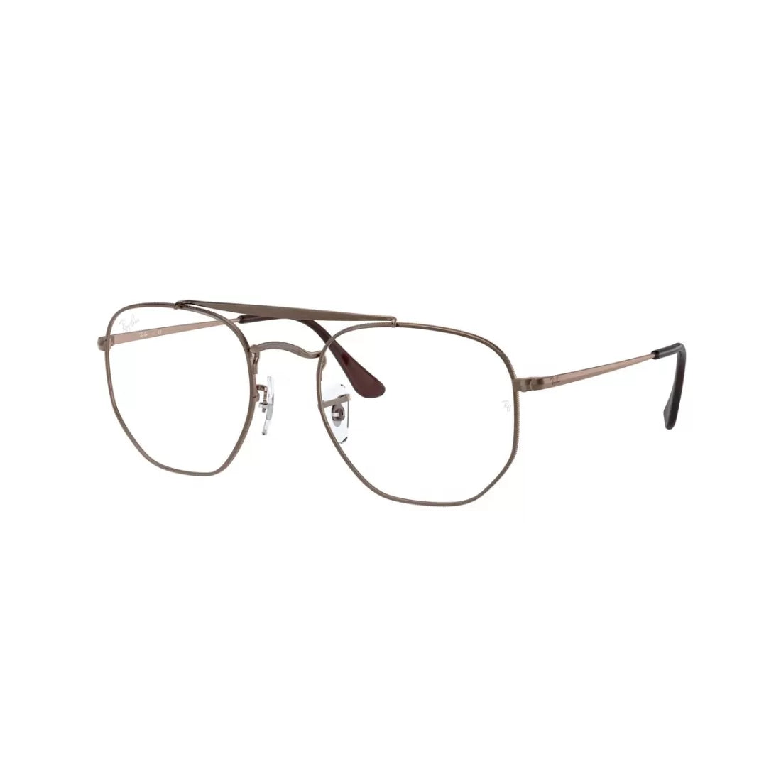 UNISEX EYEGLASSES RAY-BAN RX 3648V THE MARSHAL 3120 ANTIQUE COPPER CALIBER 51 