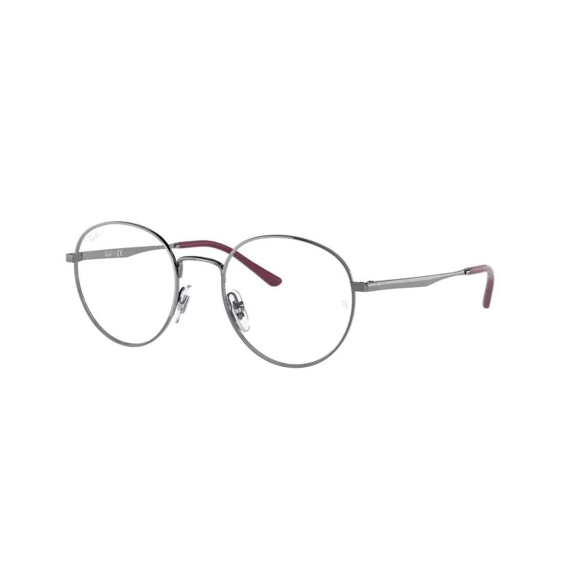 UNISEX EYEGLASSES RAY-BAN RX 3681V - 2502 GUN METAL CALIBER 50 