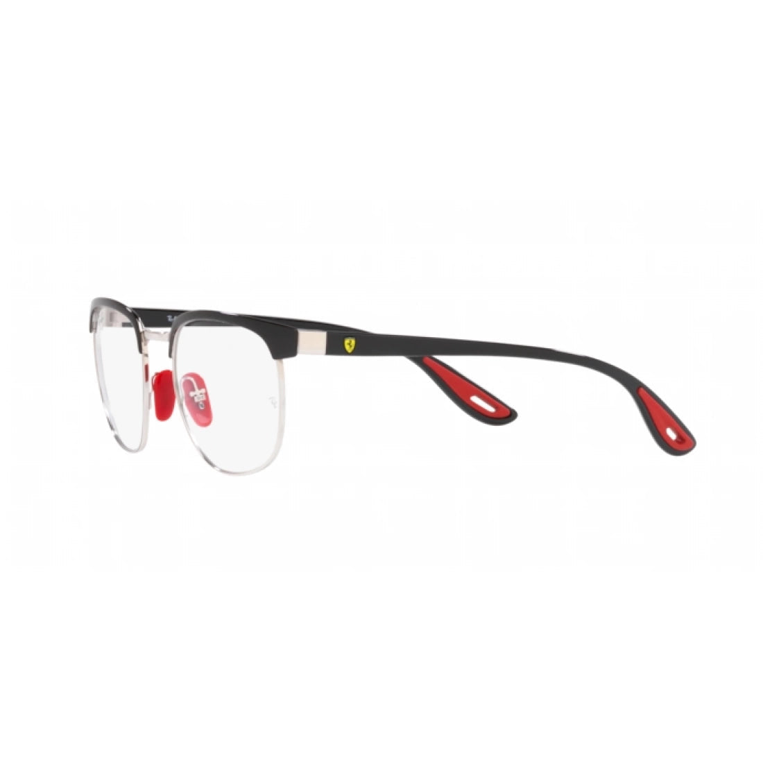 UNISEX EYEGLASSES RAY-BAN RX 3698VM - F060 BLACK ON SILVER CALIBER 53 