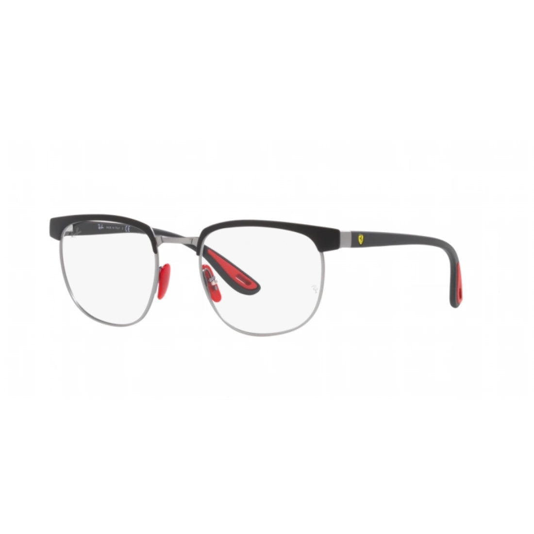 UNISEX EYEGLASSES RAY-BAN RX 3698VM - F073 MATT BLACK ON MATT GUNMETAL CALIBER 53 