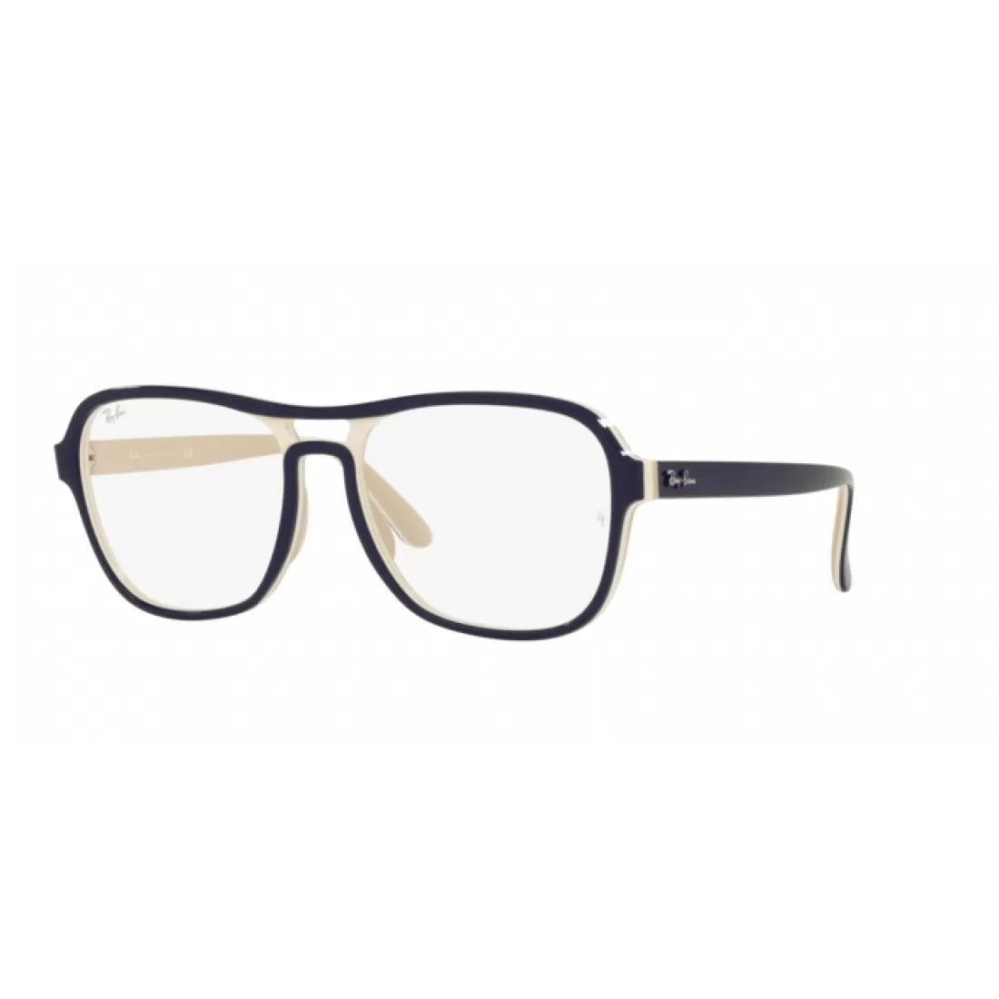 UNISEX EYEGLASSES RAY-BAN RX 4356V STATESIDE 8137 CREAMY BLUE LIGHT BROWN SIZE 58 