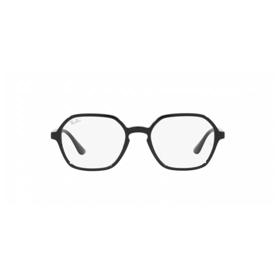 UNISEX EYEGLASSES RAY-BAN RX 4361V - 2000 BLACK CALIBER 50 