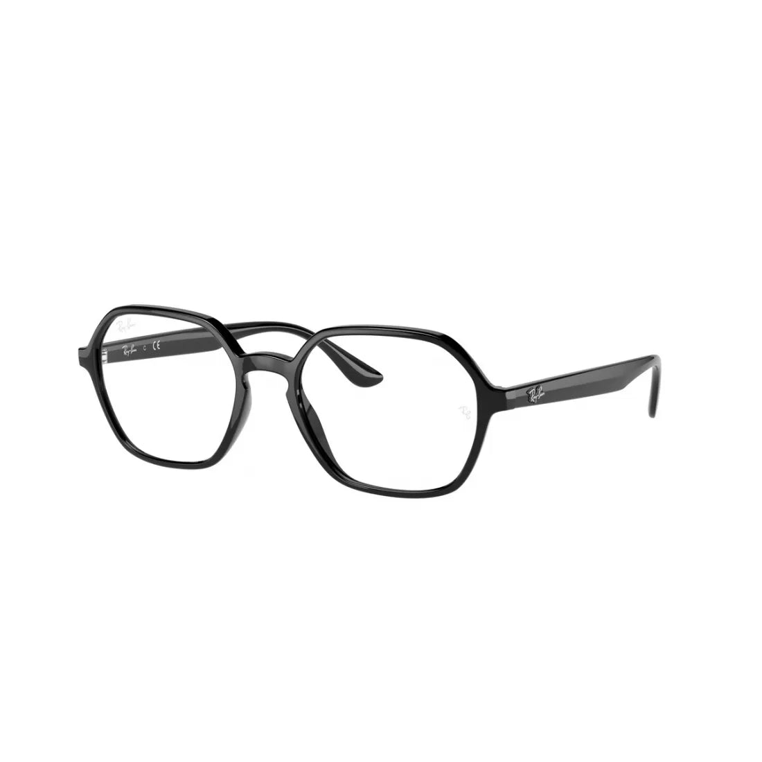UNISEX EYEGLASSES RAY-BAN RX 4361V - 2000 BLACK CALIBER 52 