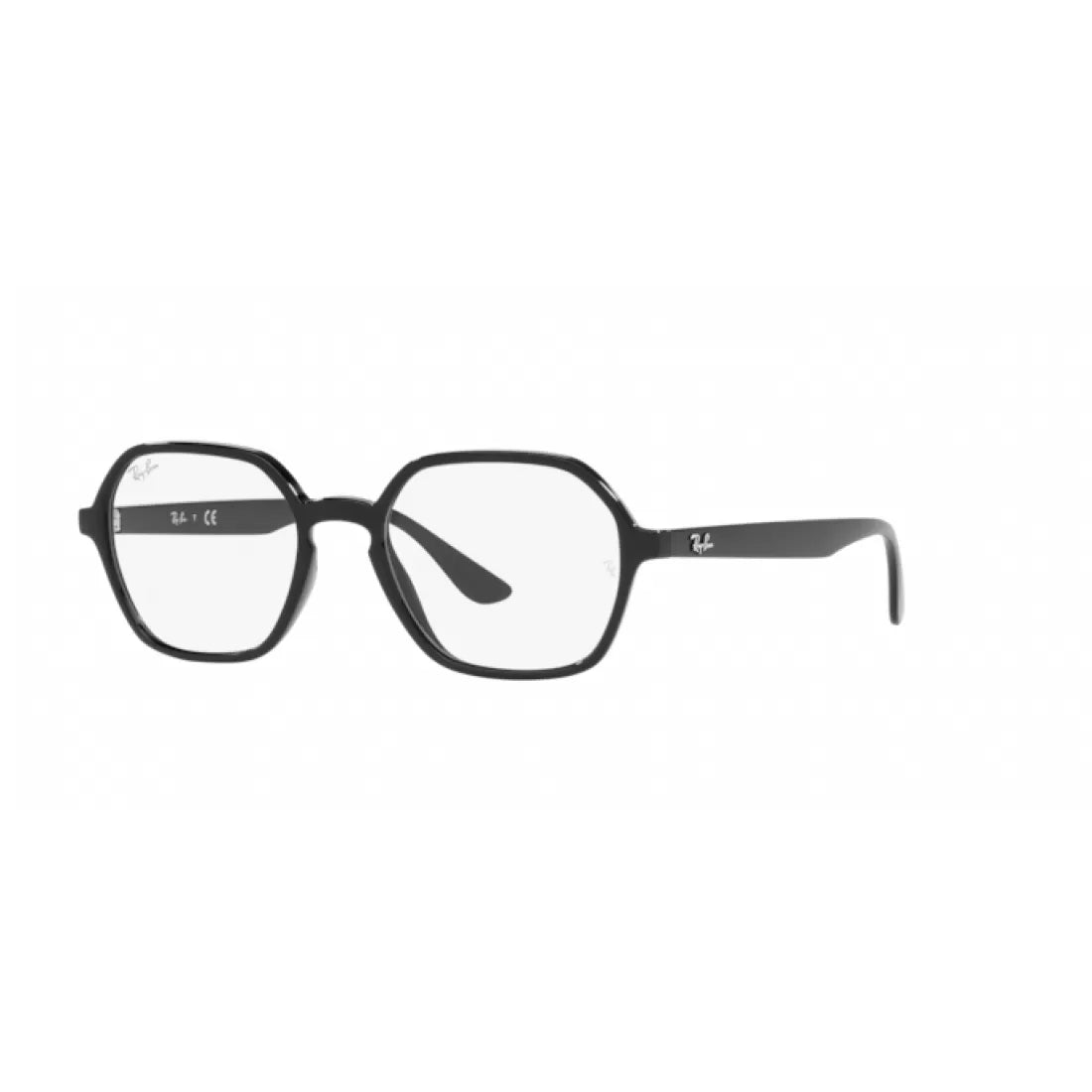 UNISEX EYEGLASSES RAY-BAN RX 4361V - 2000 BLACK CALIBER 52 