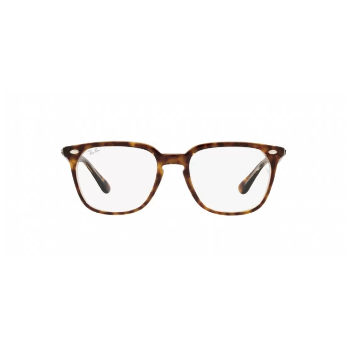 UNISEX EYEGLASSES RAY-BAN RX 4362V - 5082 HAVANA ON TRANSPARENT CALIBER 51 