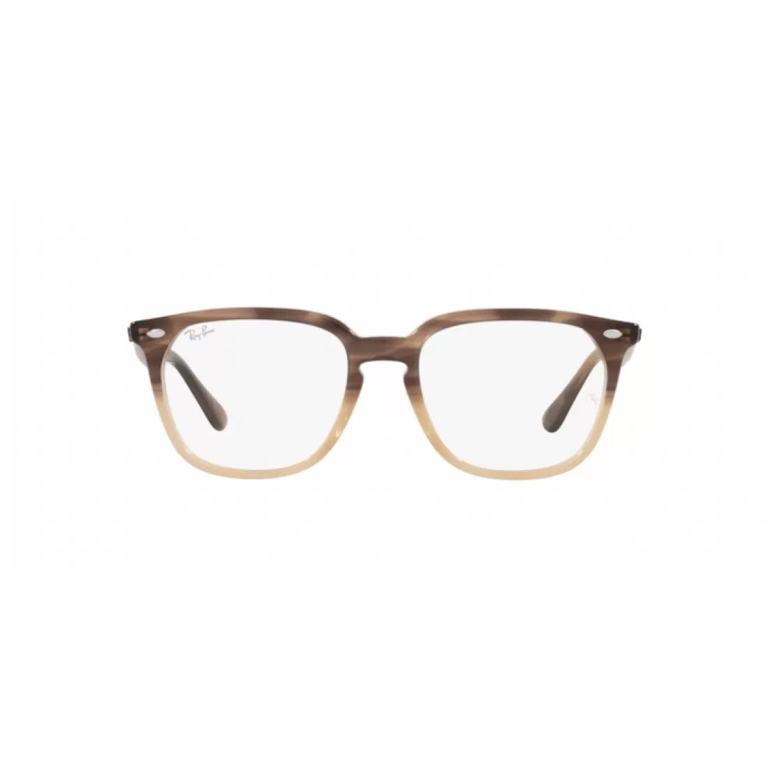 UNISEX EYEGLASSES RAY-BAN RX 4362V - 8107 HAVANA SHADED BROWN SIZE 51 