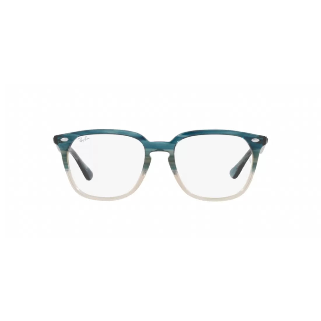 UNISEX EYEGLASSES RAY-BAN RX 4362V - 8146 HAVANA TURQUOISE SHADED SIZE 53 