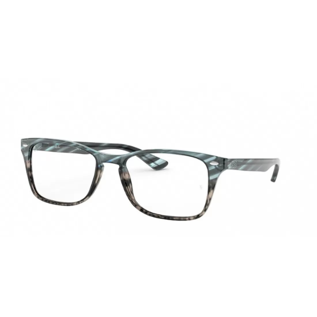 OCCHIALE DA VISTA UNISEX RAY-BAN RX 5228M - 5839 GRADIENTE DI GRIGIO BLU SPOGLIATO CALIBRO 56