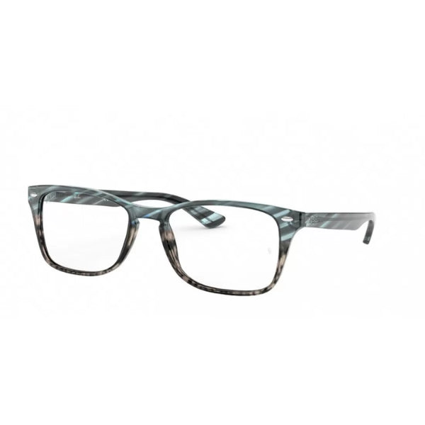 OCCHIALE DA VISTA UNISEX RAY-BAN RX 5228M - 5839 GRADIENTE DI GRIGIO BLU SPOGLIATO CALIBRO 54
