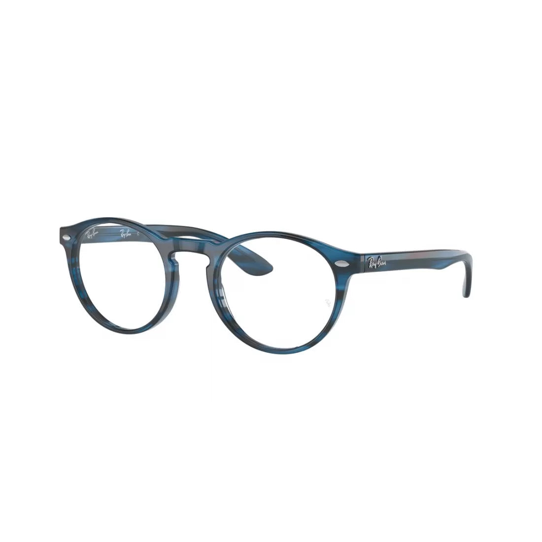 OCCHIALE DA VISTA UNISEX RAY-BAN RX 5283 - 8053 BLU A RIGHE CALIBRO 51