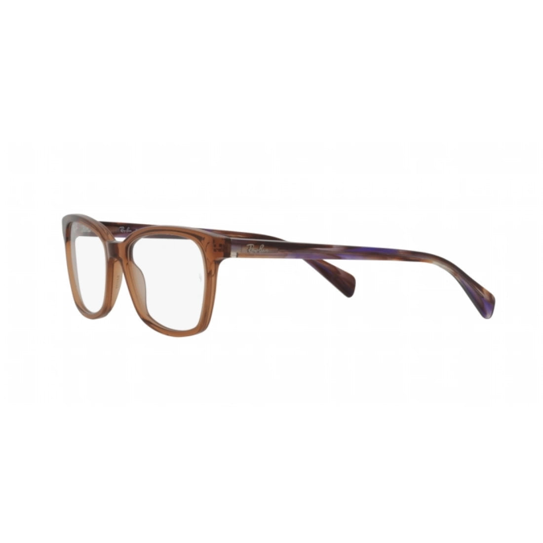 WOMEN'S EYEGLASSES RAY-BAN RX 5362 - 8179 TRANSPARENT BROWN SIZE 54 