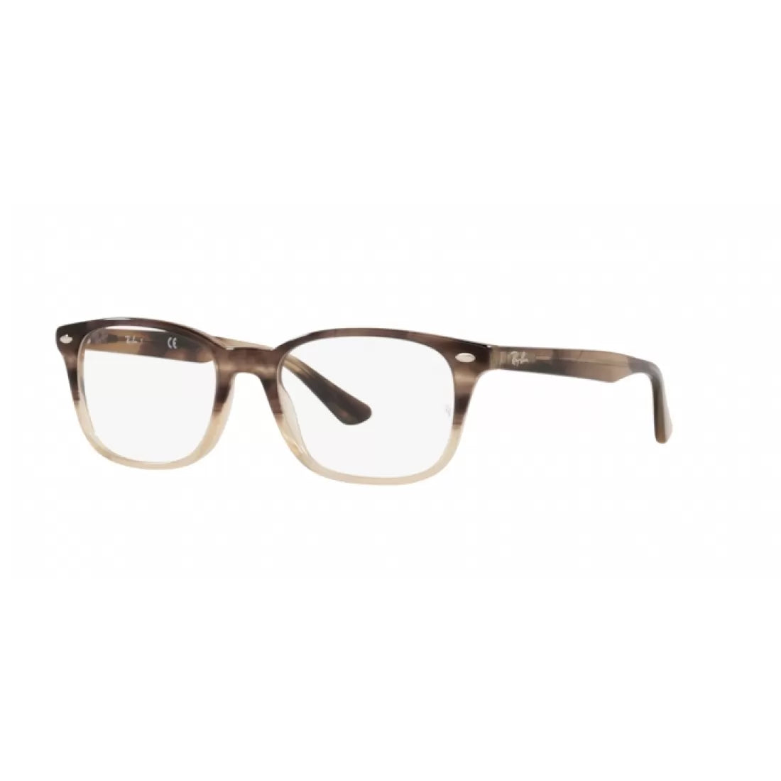 OCCHIALE DA VISTA UNISEX RAY-BAN RX 5375 - 8107 AVANA SFUMATO MARRONE CALIBRO 51