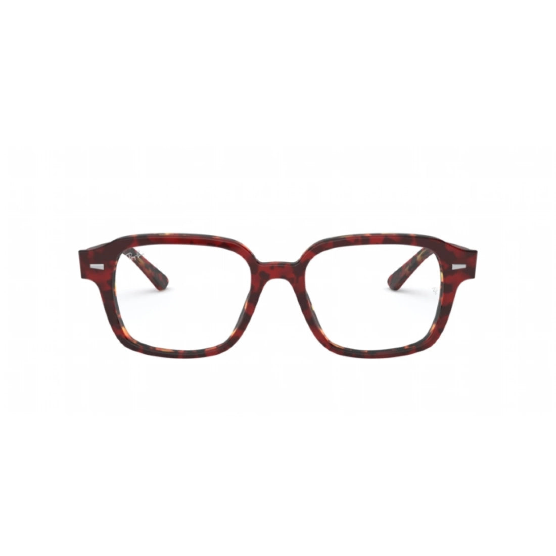 OCCHIALE DA VISTA UNISEX RAY-BAN RX 5382 - 5911 ROSSO TRASPARENTE SU AVANA