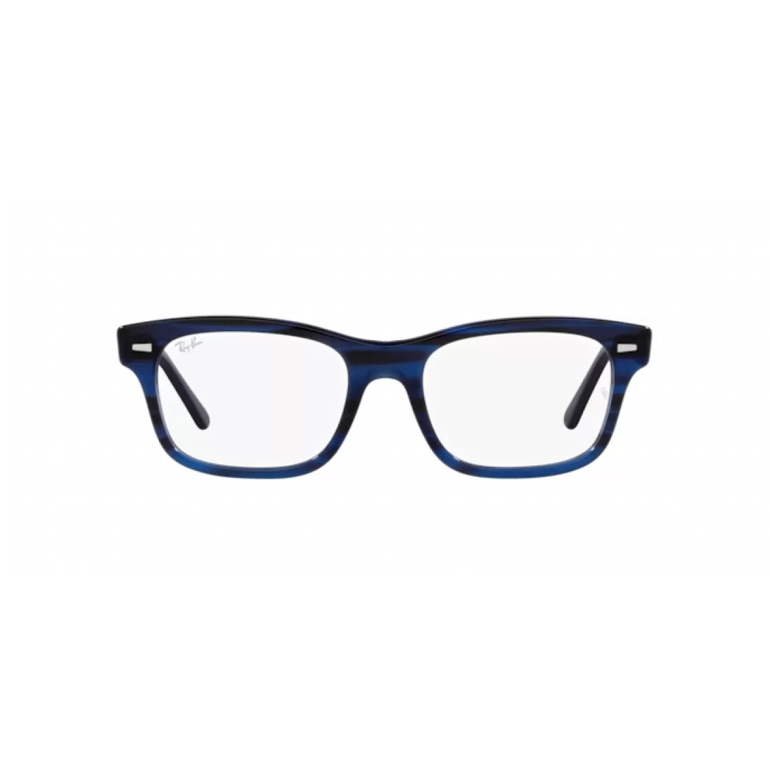 OCCHIALE DA VISTA UNISEX RAY-BAN RX 5383 MR BURBANK 8053 BLU A RIGHE CALIBRO 54
