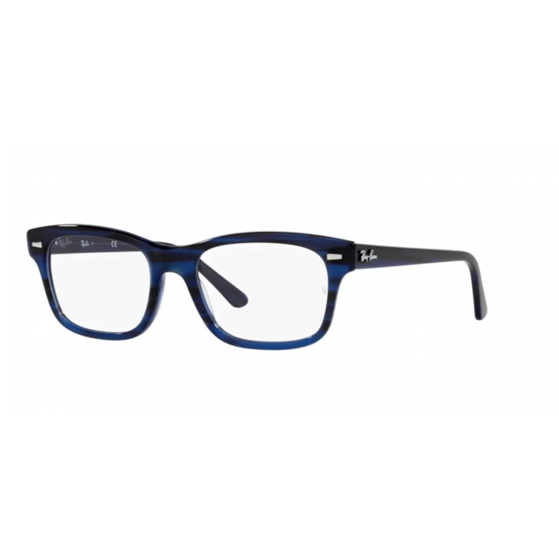OCCHIALE DA VISTA UNISEX RAY-BAN RX 5383 MR BURBANK 8053 BLU A RIGHE CALIBRO 54