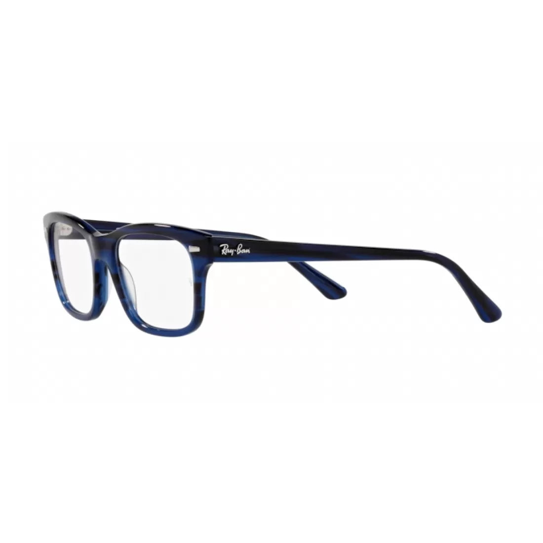 OCCHIALE DA VISTA UNISEX RAY-BAN RX 5383 MR BURBANK 8053 BLU A RIGHE CALIBRO 54