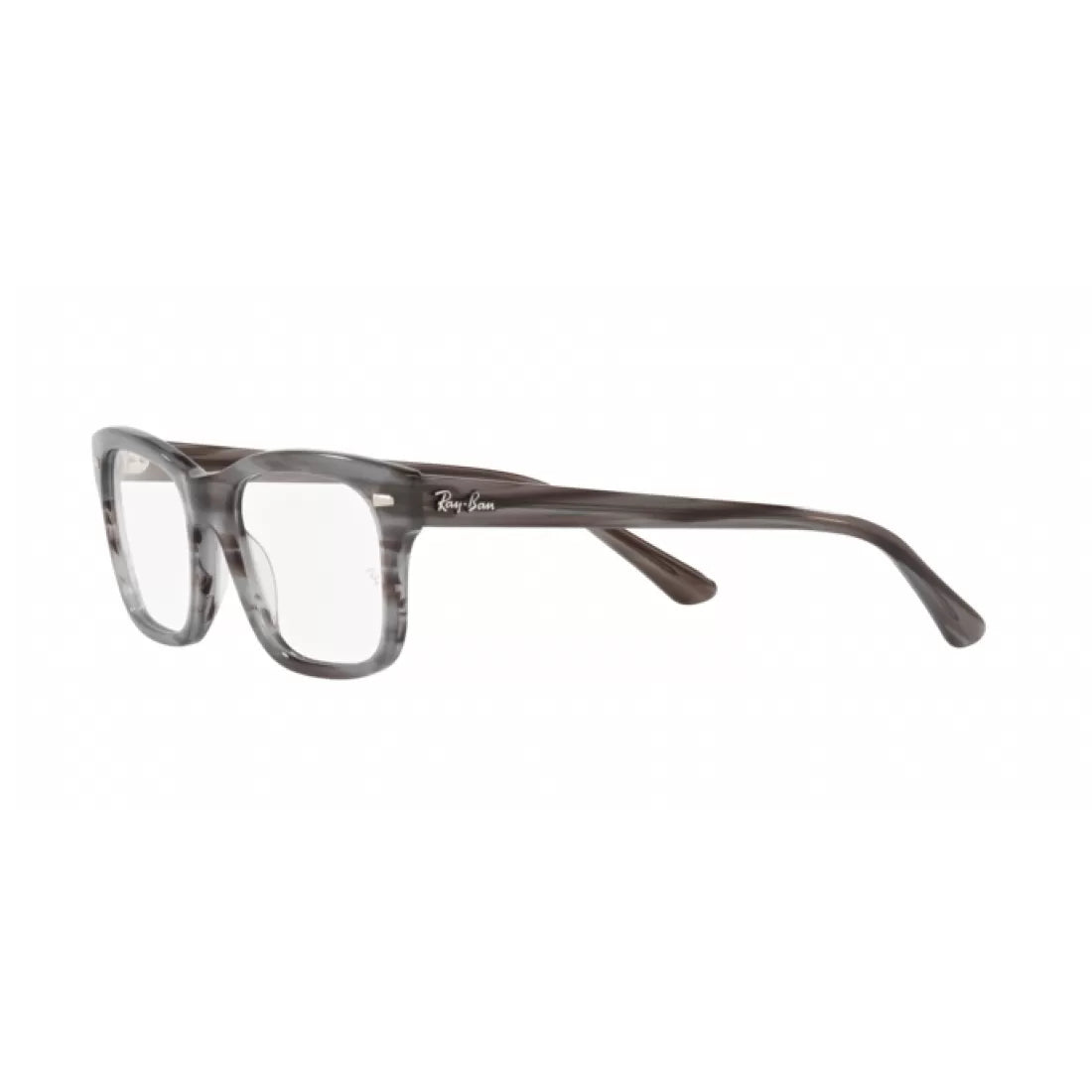 OCCHIALE DA VISTA UNISEX RAY-BAN RX 5383 MR BURBANK 8055 GRIGIO A STRISCE CALIBRO 54